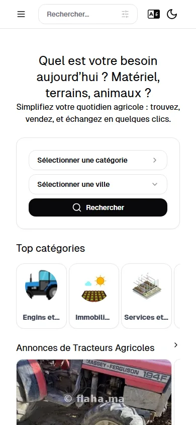 Flaha — mobile