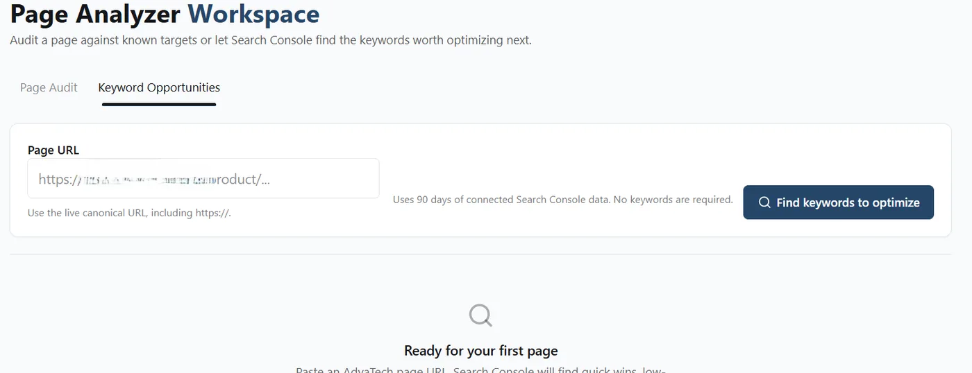 Keyword Opportunities